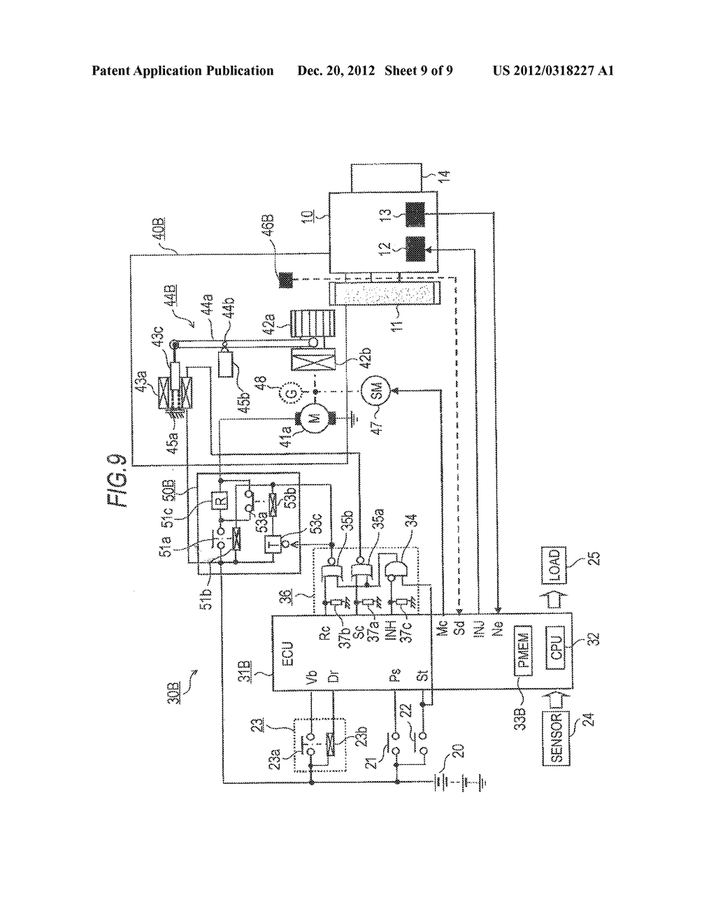 IN-VEHICLE ENGINE START CONTROL APPARATUS - diagram, schematic, and image 10