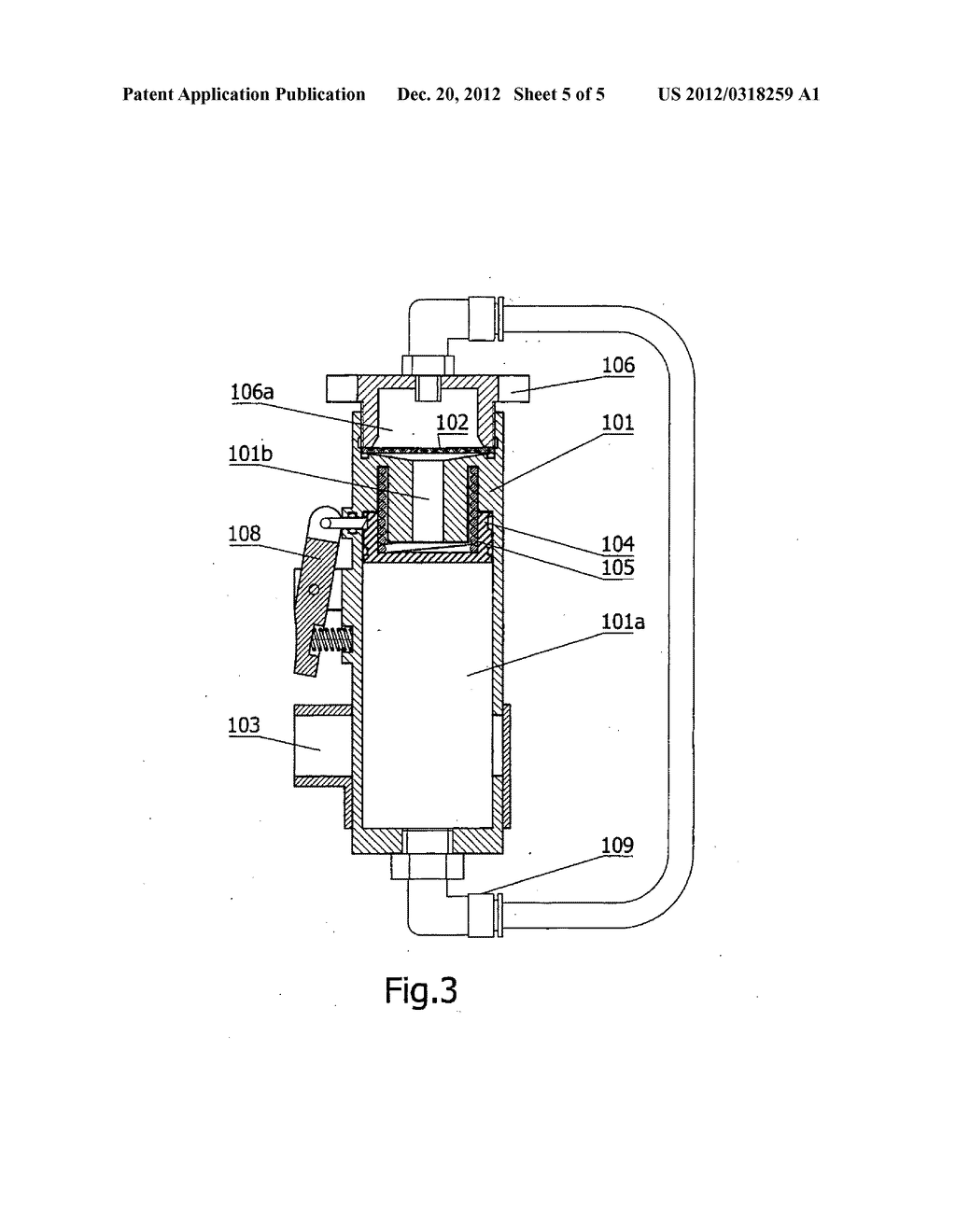 METHOD AND APPARATUS FOR PRODUCING FINE CONCENTRATED AEROSOL - diagram, schematic, and image 06