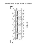 ARRAY OF THIN-FILM PHOTOVOLTAIC CELLS  HAVING A TOTALLY SEPARATED     INTEGRATED BYPASS DIODE ASSOCIATED WITH A PLURALITY OF CELLS AND A PANEL     INCORPORATING THE SAME diagram and image