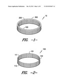 STRUCTURALLY SUPPORTED, NON-PNEUMATIC WHEEL WITH CONTINUOUS LOOP     REINFORCEMENT ASSEMBLY diagram and image