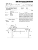 Device And Method For Arranging Double-Sided Adhesive Foil On A     Cylindrical Holder For A Flexible Printing Plate diagram and image