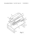 Device And Method For Arranging Double-Sided Adhesive Foil On A     Cylindrical Holder For A Flexible Printing Plate diagram and image