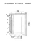 Liquid cooled motor assembly and cover thereof diagram and image