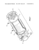 Liquid cooled motor assembly and cover thereof diagram and image