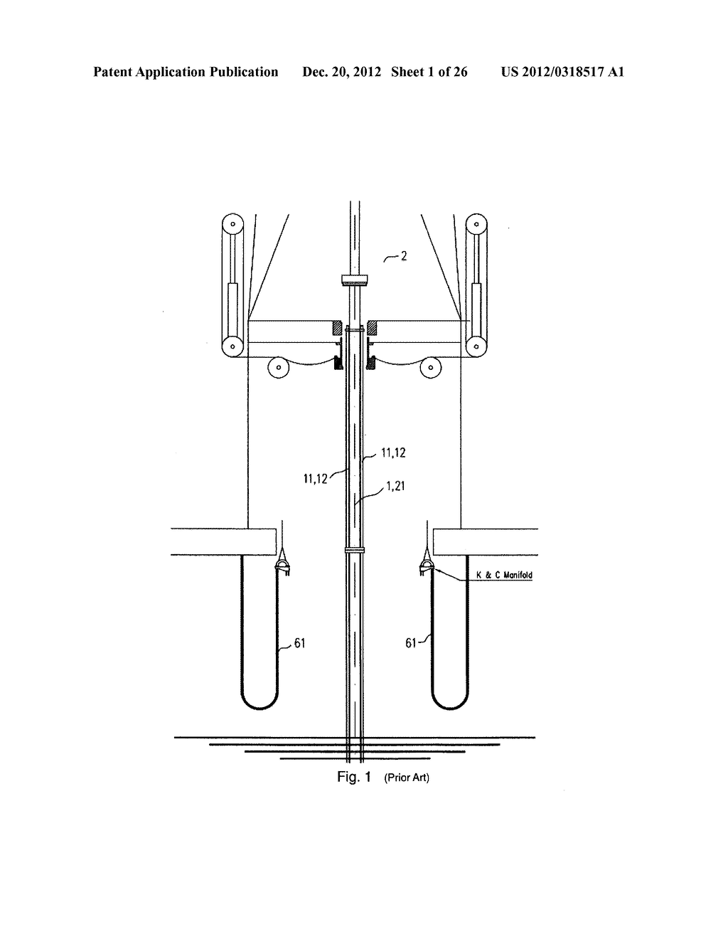 CONNECTING DEVICE FOR KILL/CHOKE LINES BETWEEN A RISER AND A FLOATING     DRILLING VESSEL - diagram, schematic, and image 02