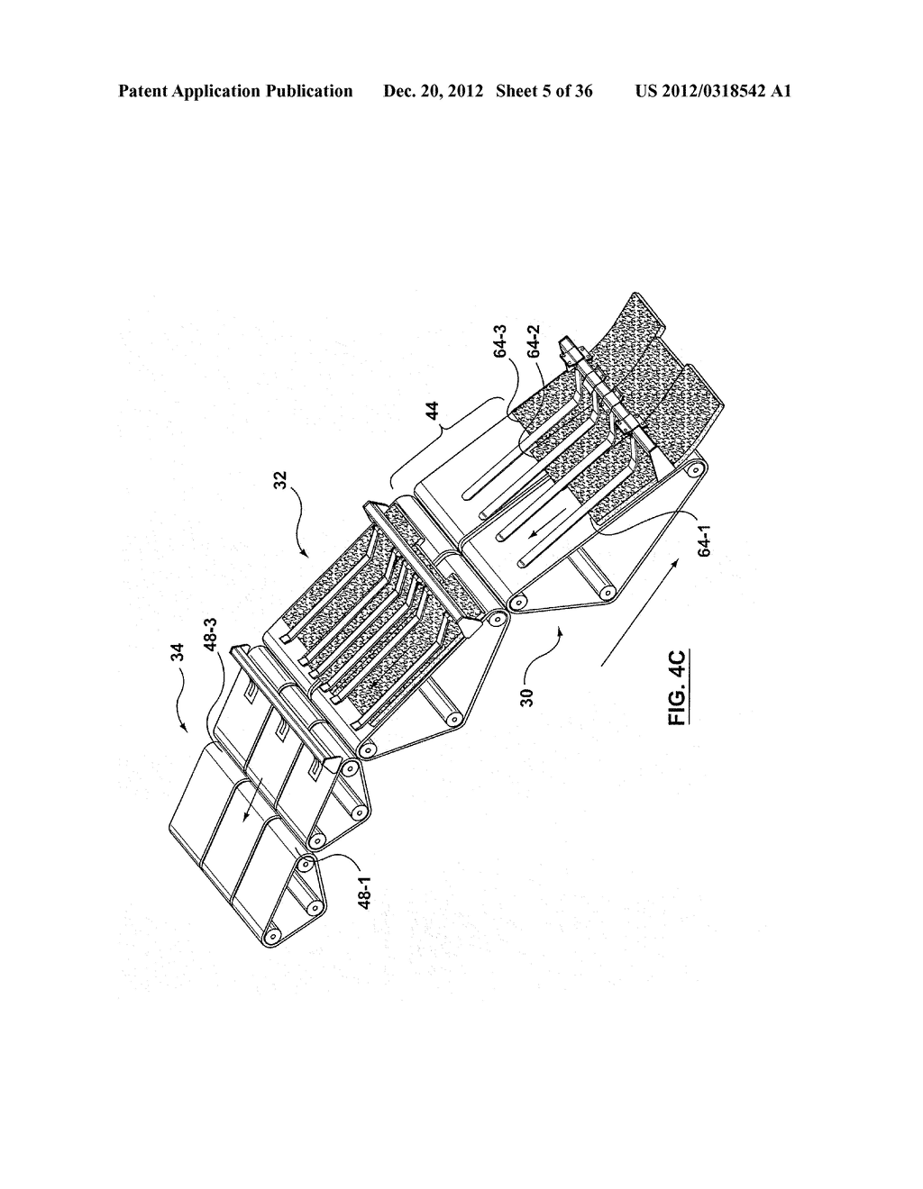 METHOD AND APPARATUS FOR HARVESTING AND PICKING UP SOD - diagram, schematic, and image 06