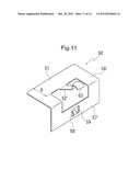 MOUNTING STRUCTURE OF CONTACT MEMBER IN SWITCH DEVICE diagram and image