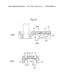 MOUNTING STRUCTURE OF CONTACT MEMBER IN SWITCH DEVICE diagram and image