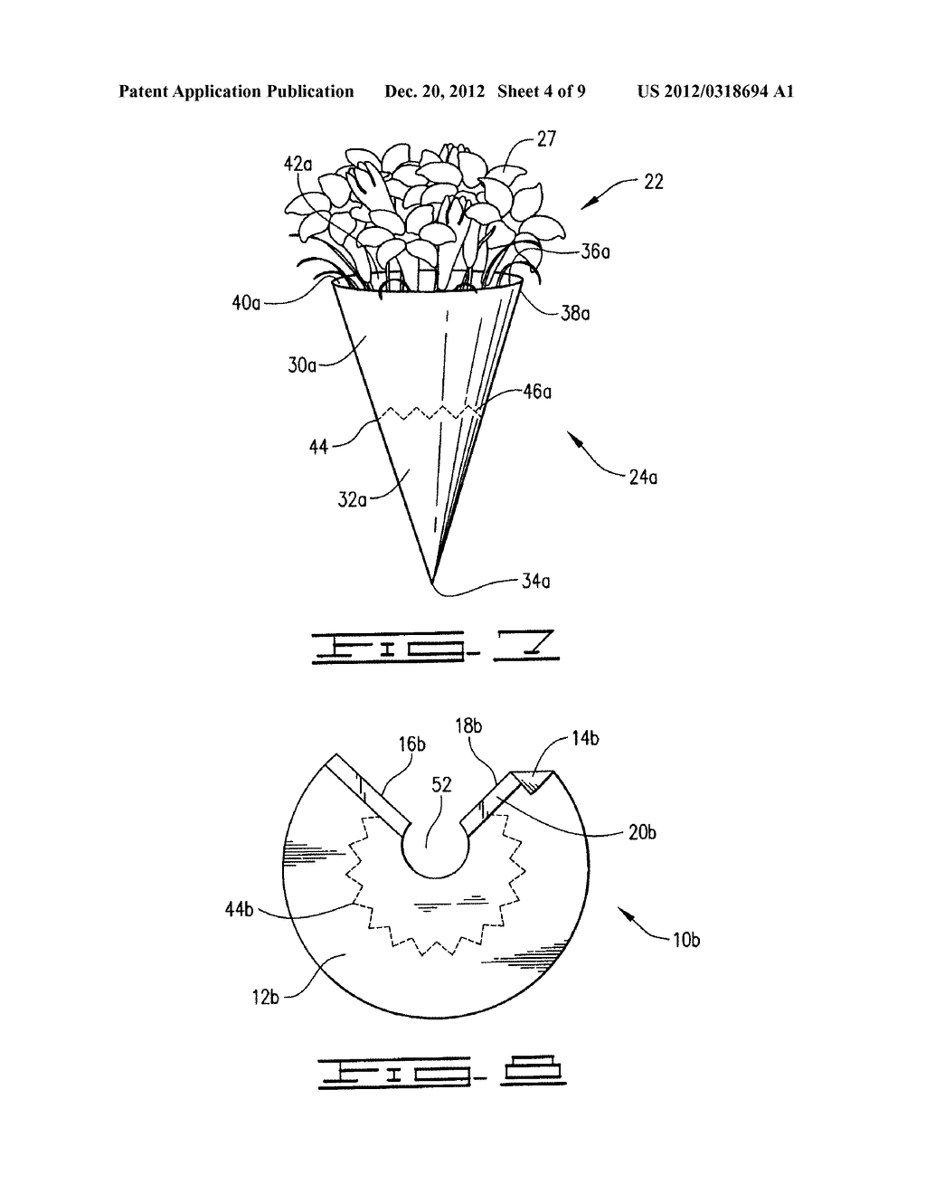 METHOD OF WRAPPING A FLORAL GROUPING - diagram, schematic, and image 05