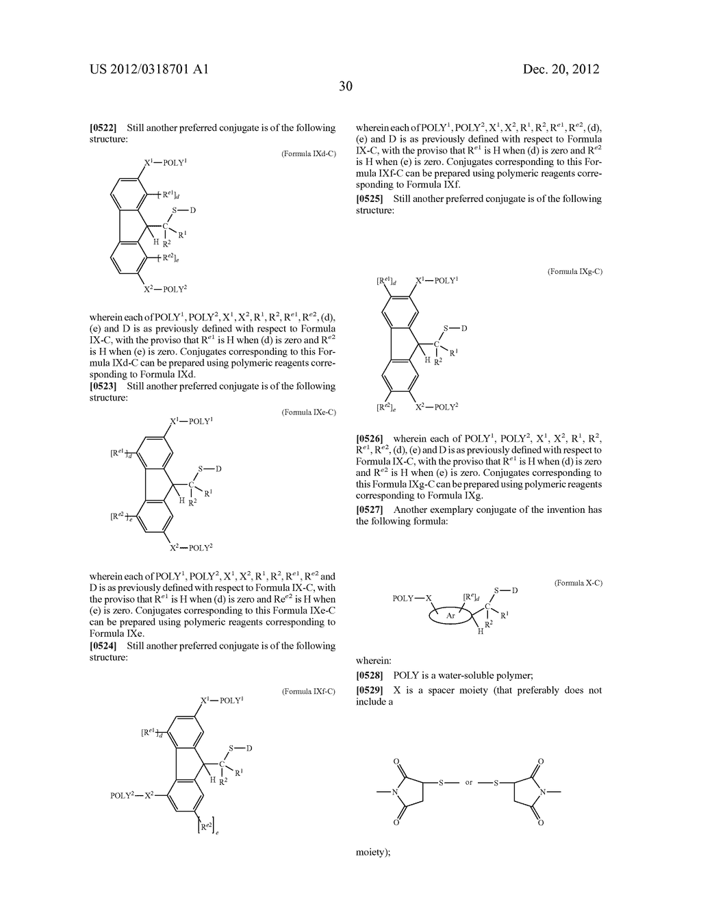 POLYMERIC REAGENTS COMPRISING A TERMINAL VINYLIC GROUP AND CONJUGATES     FORMED THEREFROM - diagram, schematic, and image 36