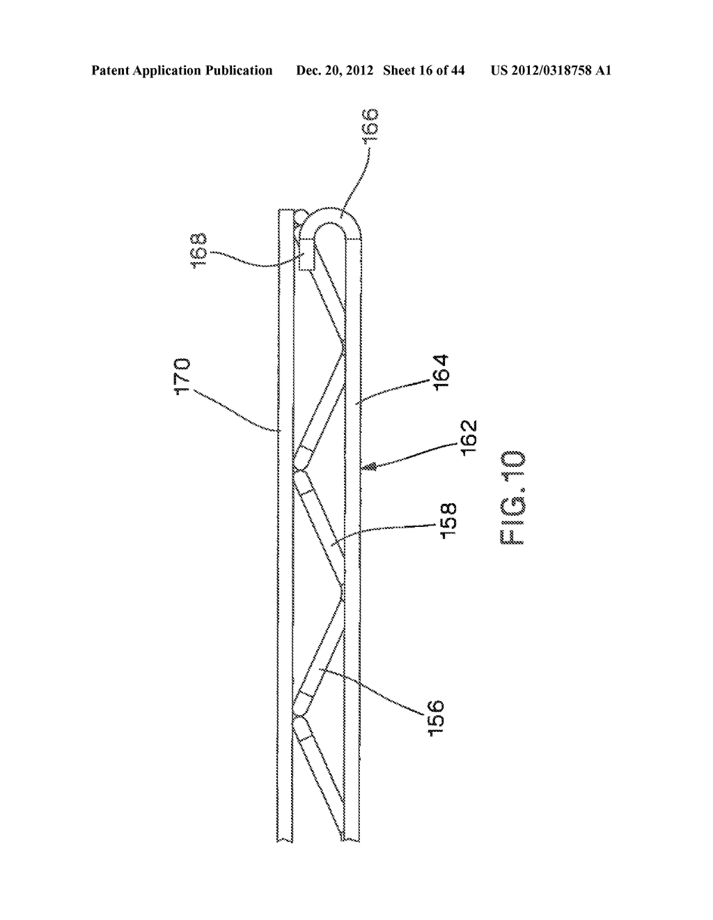 Telescoping Wire Cable Tray System - diagram, schematic, and image 17