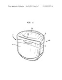 CONTAINER WITH INTEGRATED PLASTIC TEAR AWAY MEMBRANE diagram and image