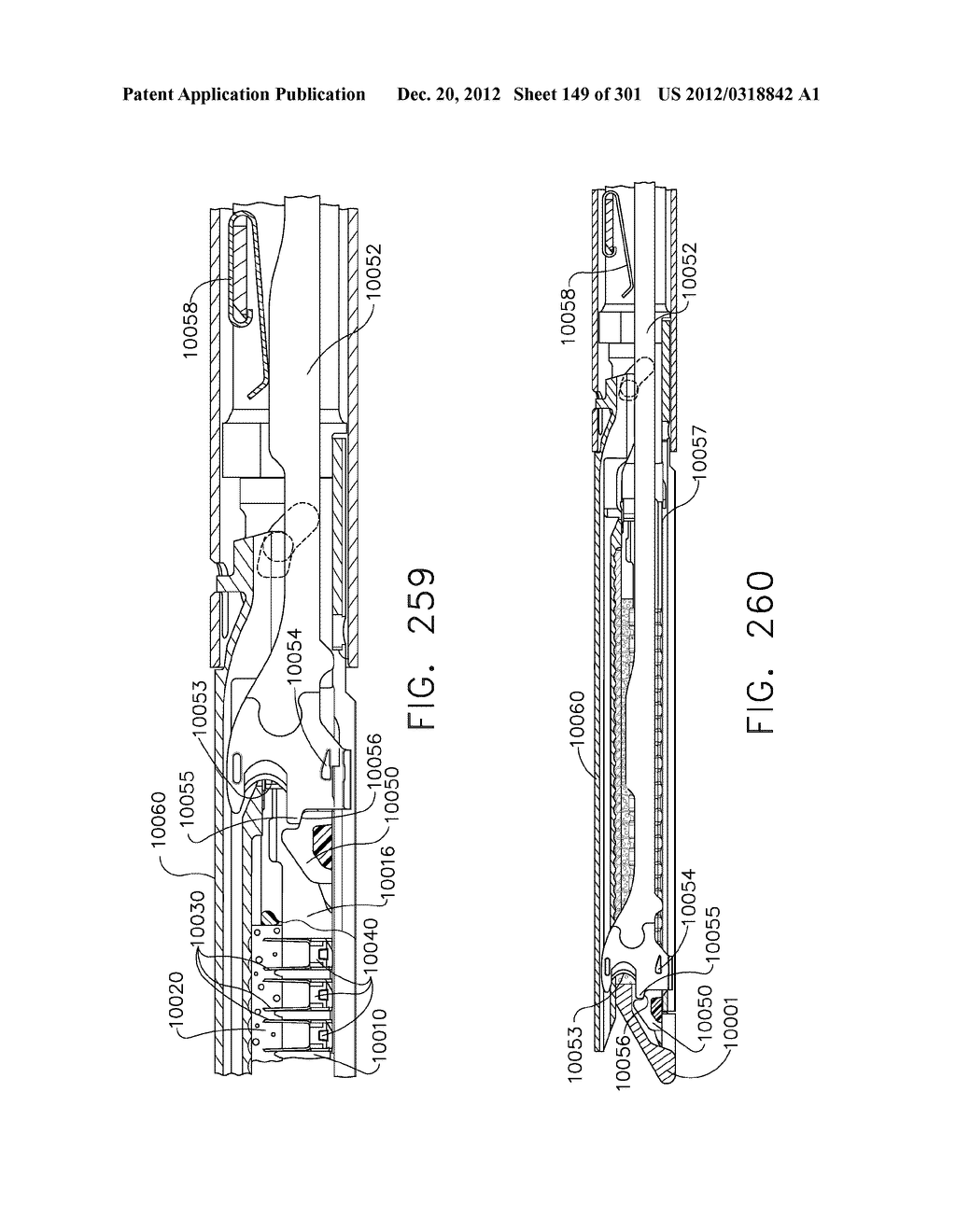 TISSUE STAPLER HAVING A THICKNESS COMPENSATOR COMPRISING INCORPORATING A     HEMOSTATIC AGENT - diagram, schematic, and image 150