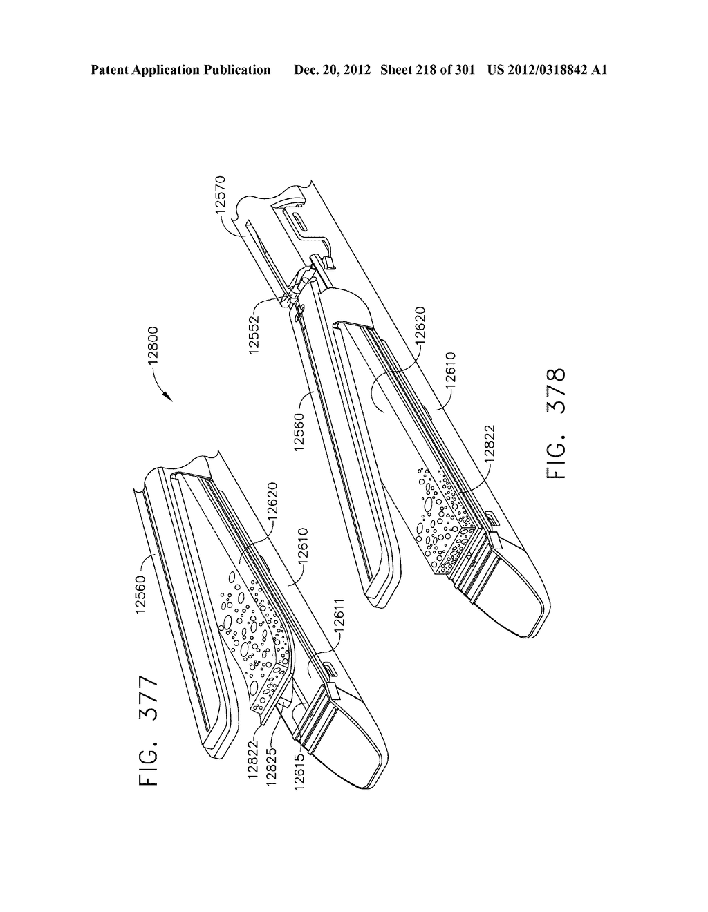 TISSUE STAPLER HAVING A THICKNESS COMPENSATOR COMPRISING INCORPORATING A     HEMOSTATIC AGENT - diagram, schematic, and image 219