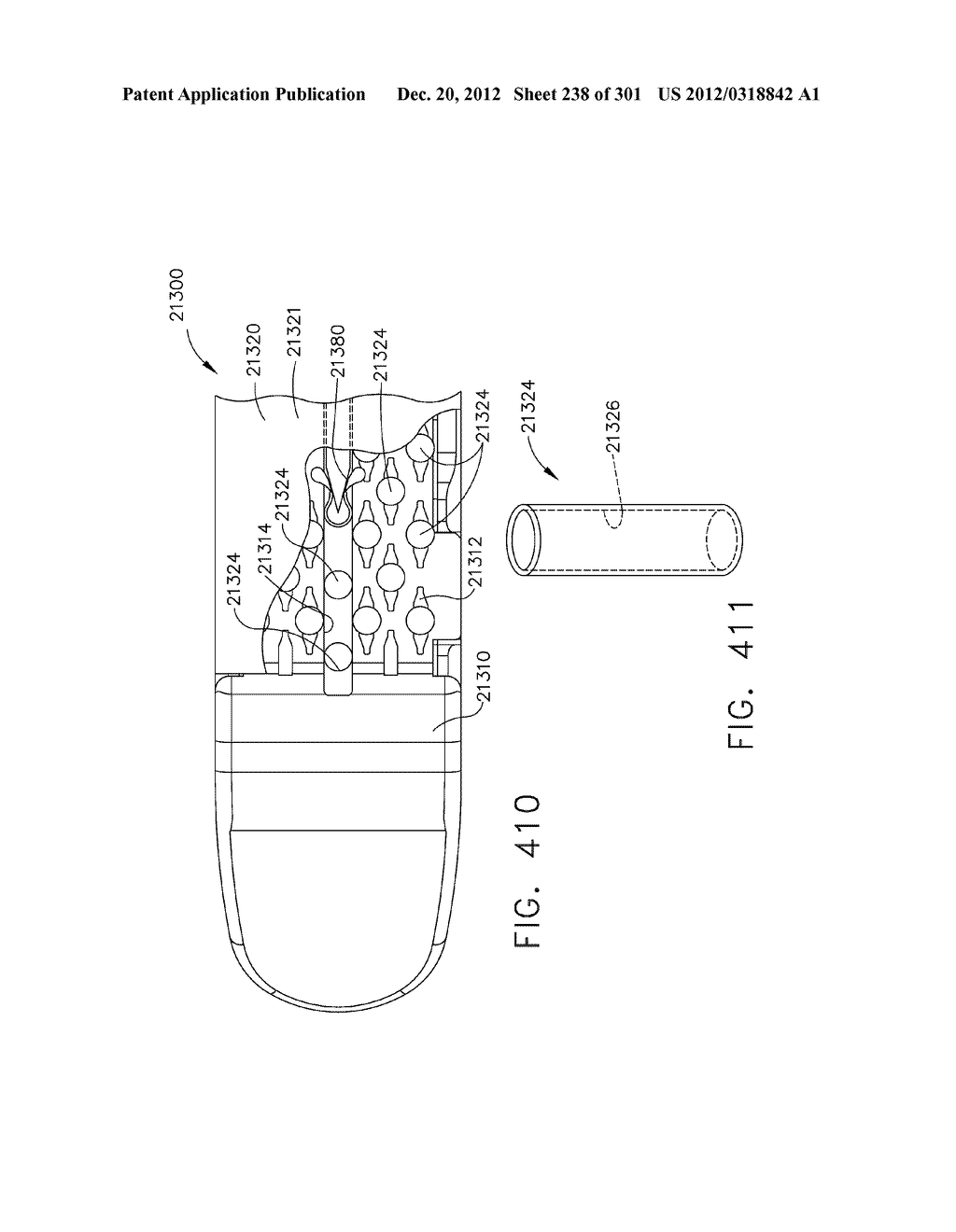 TISSUE STAPLER HAVING A THICKNESS COMPENSATOR COMPRISING INCORPORATING A     HEMOSTATIC AGENT - diagram, schematic, and image 239