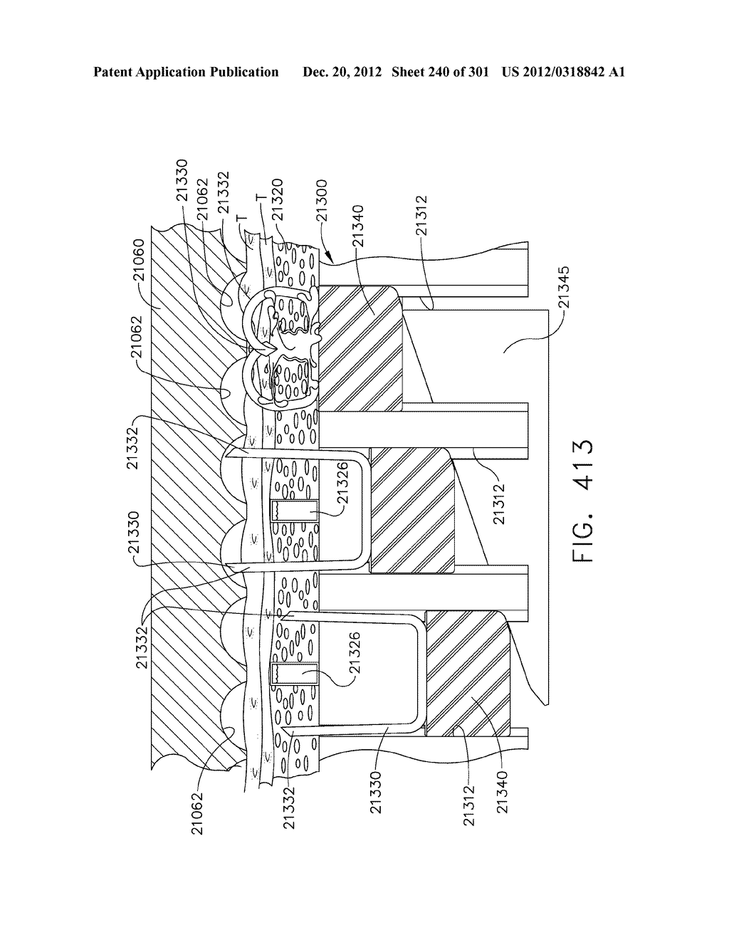 TISSUE STAPLER HAVING A THICKNESS COMPENSATOR COMPRISING INCORPORATING A     HEMOSTATIC AGENT - diagram, schematic, and image 241