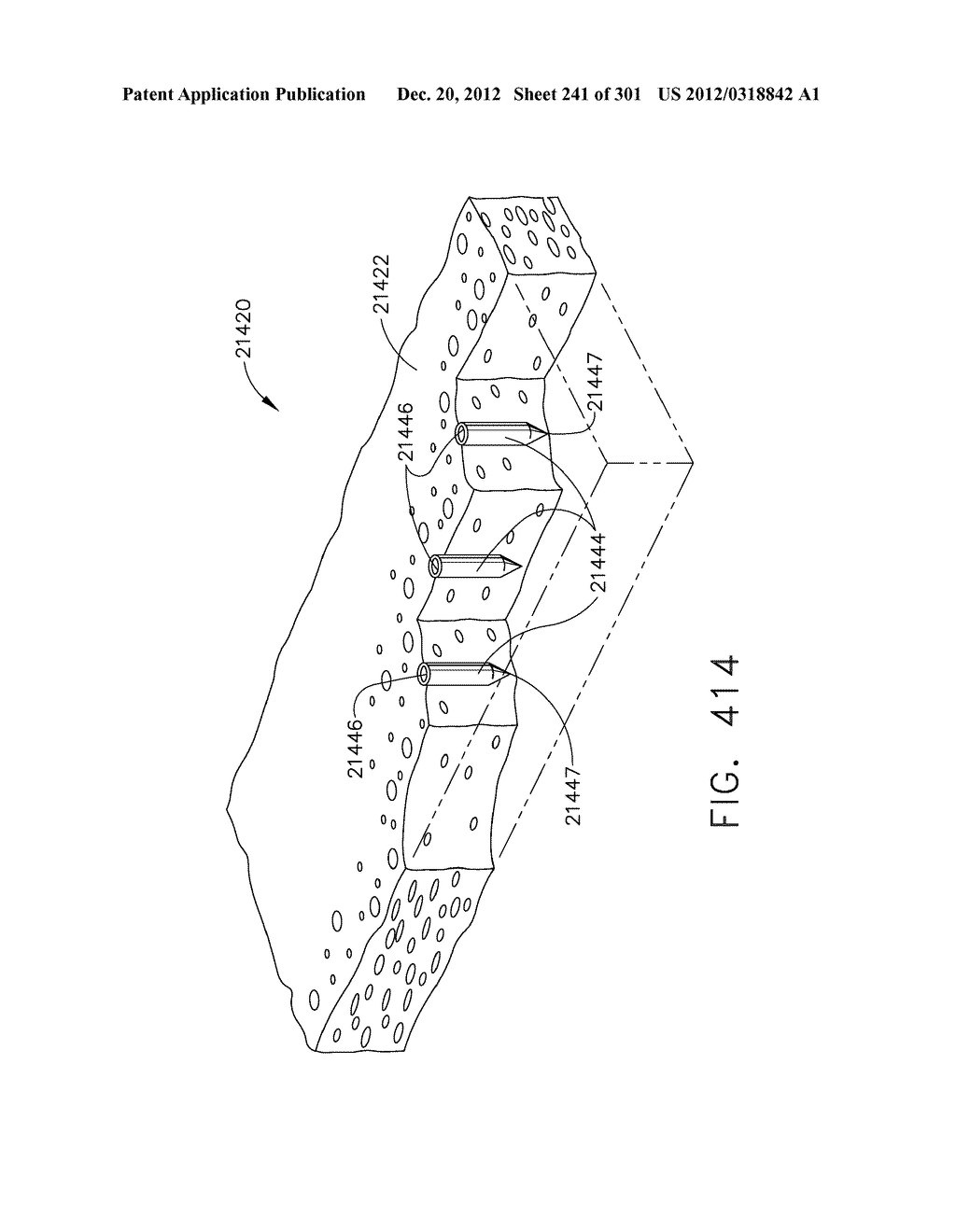 TISSUE STAPLER HAVING A THICKNESS COMPENSATOR COMPRISING INCORPORATING A     HEMOSTATIC AGENT - diagram, schematic, and image 242