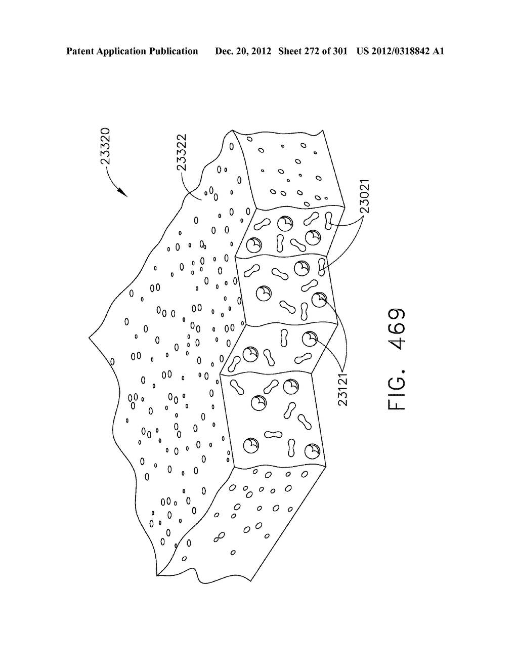 TISSUE STAPLER HAVING A THICKNESS COMPENSATOR COMPRISING INCORPORATING A     HEMOSTATIC AGENT - diagram, schematic, and image 273