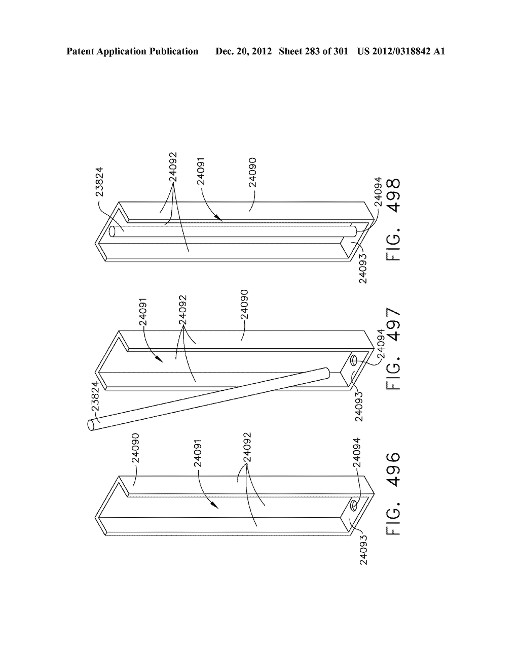 TISSUE STAPLER HAVING A THICKNESS COMPENSATOR COMPRISING INCORPORATING A     HEMOSTATIC AGENT - diagram, schematic, and image 284