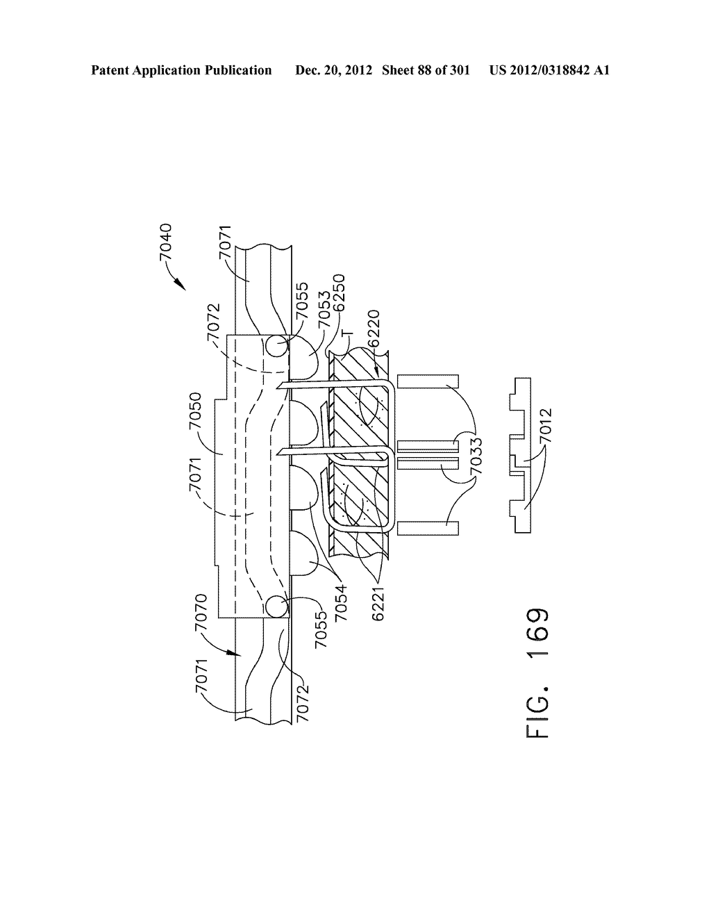 TISSUE STAPLER HAVING A THICKNESS COMPENSATOR COMPRISING INCORPORATING A     HEMOSTATIC AGENT - diagram, schematic, and image 89