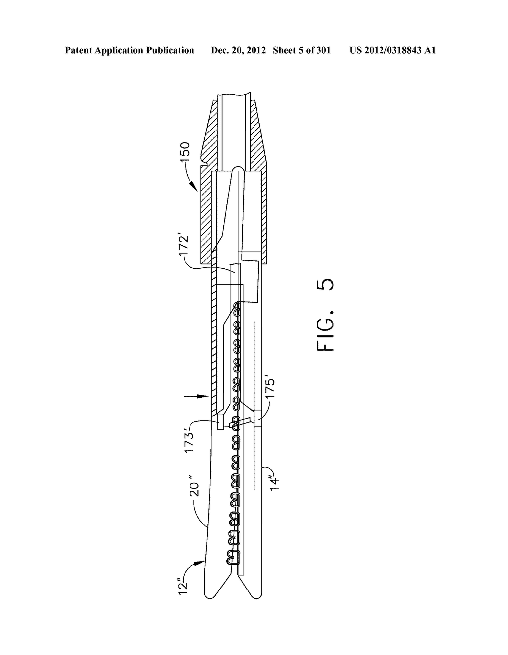 TISSUE STAPLER HAVING A THICKNESS COMPENSATOR INCORPORATING AN OXYGEN     GENERATING AGENT - diagram, schematic, and image 06