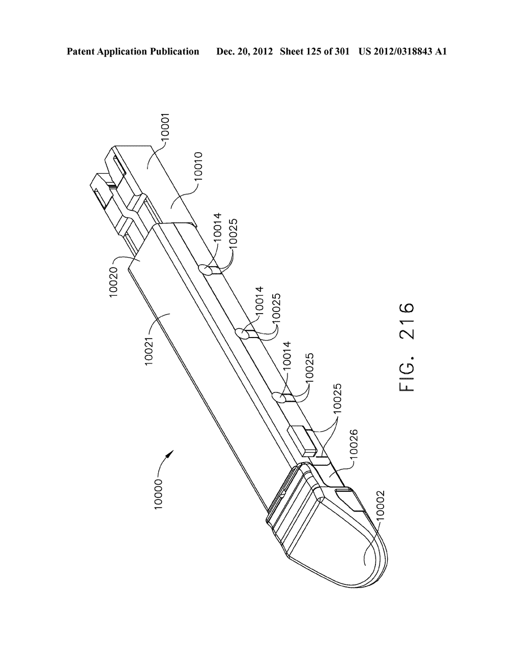 TISSUE STAPLER HAVING A THICKNESS COMPENSATOR INCORPORATING AN OXYGEN     GENERATING AGENT - diagram, schematic, and image 126