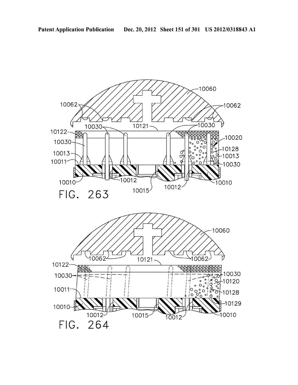 TISSUE STAPLER HAVING A THICKNESS COMPENSATOR INCORPORATING AN OXYGEN     GENERATING AGENT - diagram, schematic, and image 152