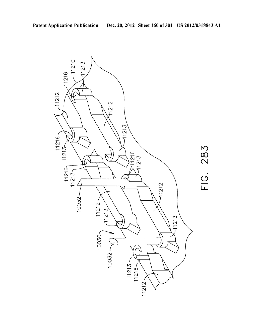 TISSUE STAPLER HAVING A THICKNESS COMPENSATOR INCORPORATING AN OXYGEN     GENERATING AGENT - diagram, schematic, and image 161