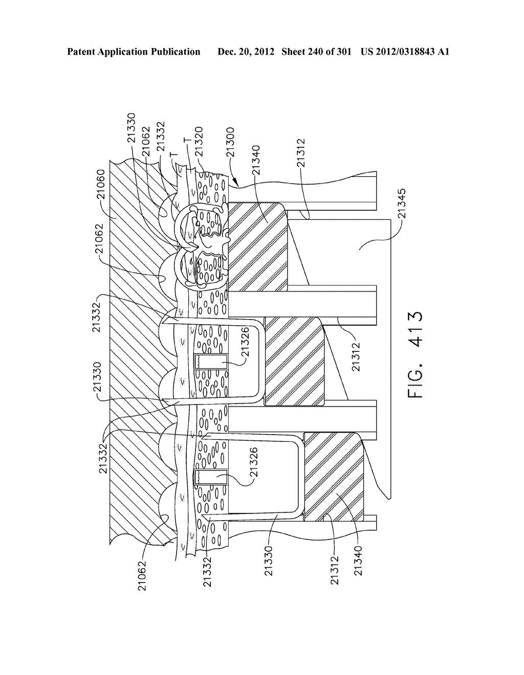 TISSUE STAPLER HAVING A THICKNESS COMPENSATOR INCORPORATING AN OXYGEN     GENERATING AGENT - diagram, schematic, and image 241