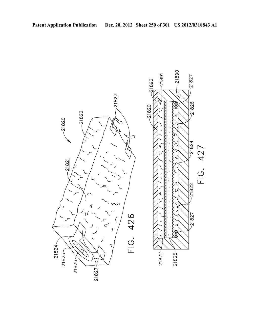 TISSUE STAPLER HAVING A THICKNESS COMPENSATOR INCORPORATING AN OXYGEN     GENERATING AGENT - diagram, schematic, and image 251