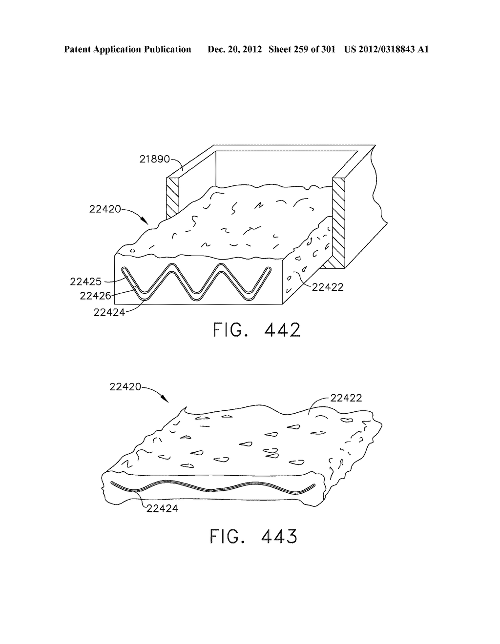 TISSUE STAPLER HAVING A THICKNESS COMPENSATOR INCORPORATING AN OXYGEN     GENERATING AGENT - diagram, schematic, and image 260