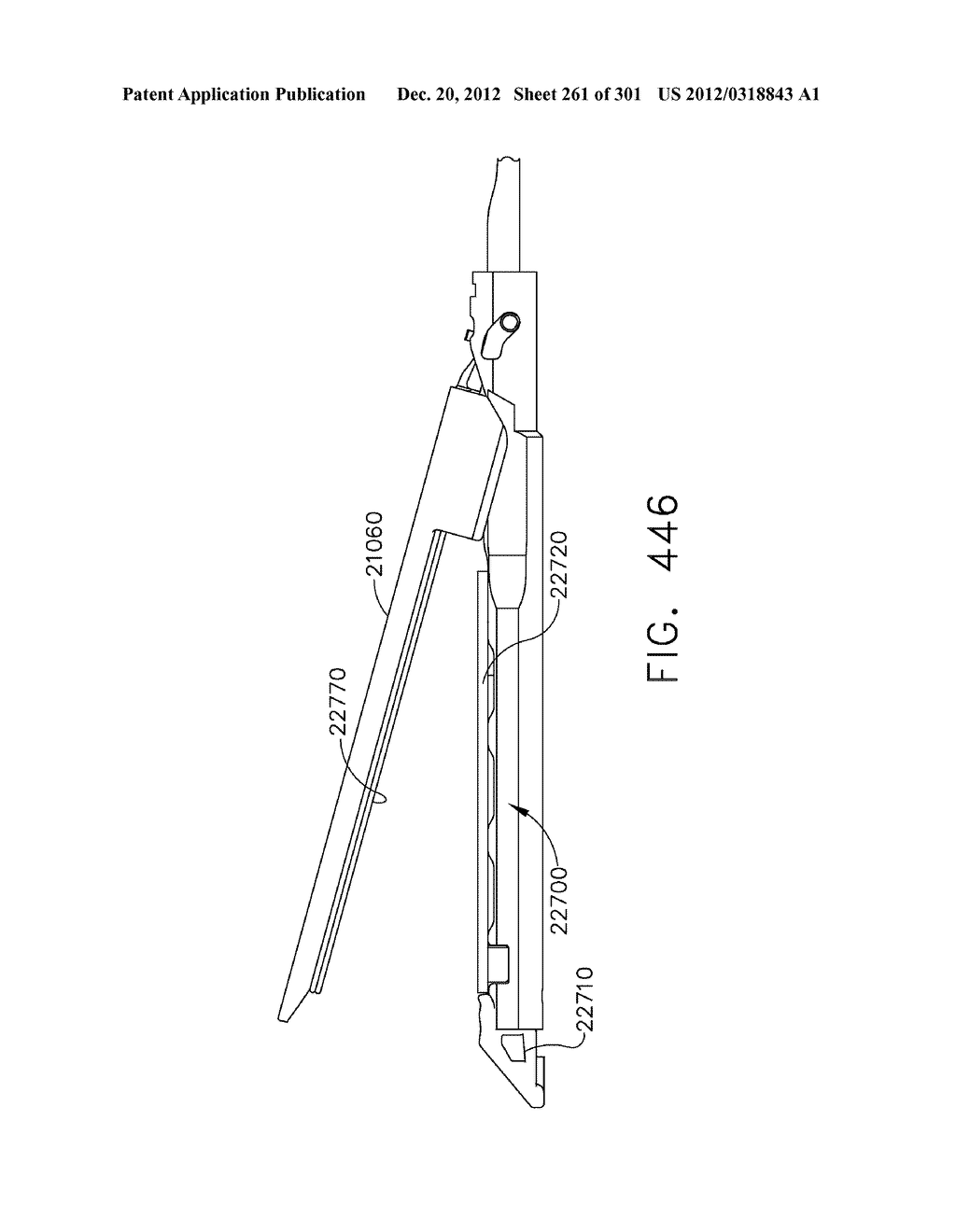 TISSUE STAPLER HAVING A THICKNESS COMPENSATOR INCORPORATING AN OXYGEN     GENERATING AGENT - diagram, schematic, and image 262