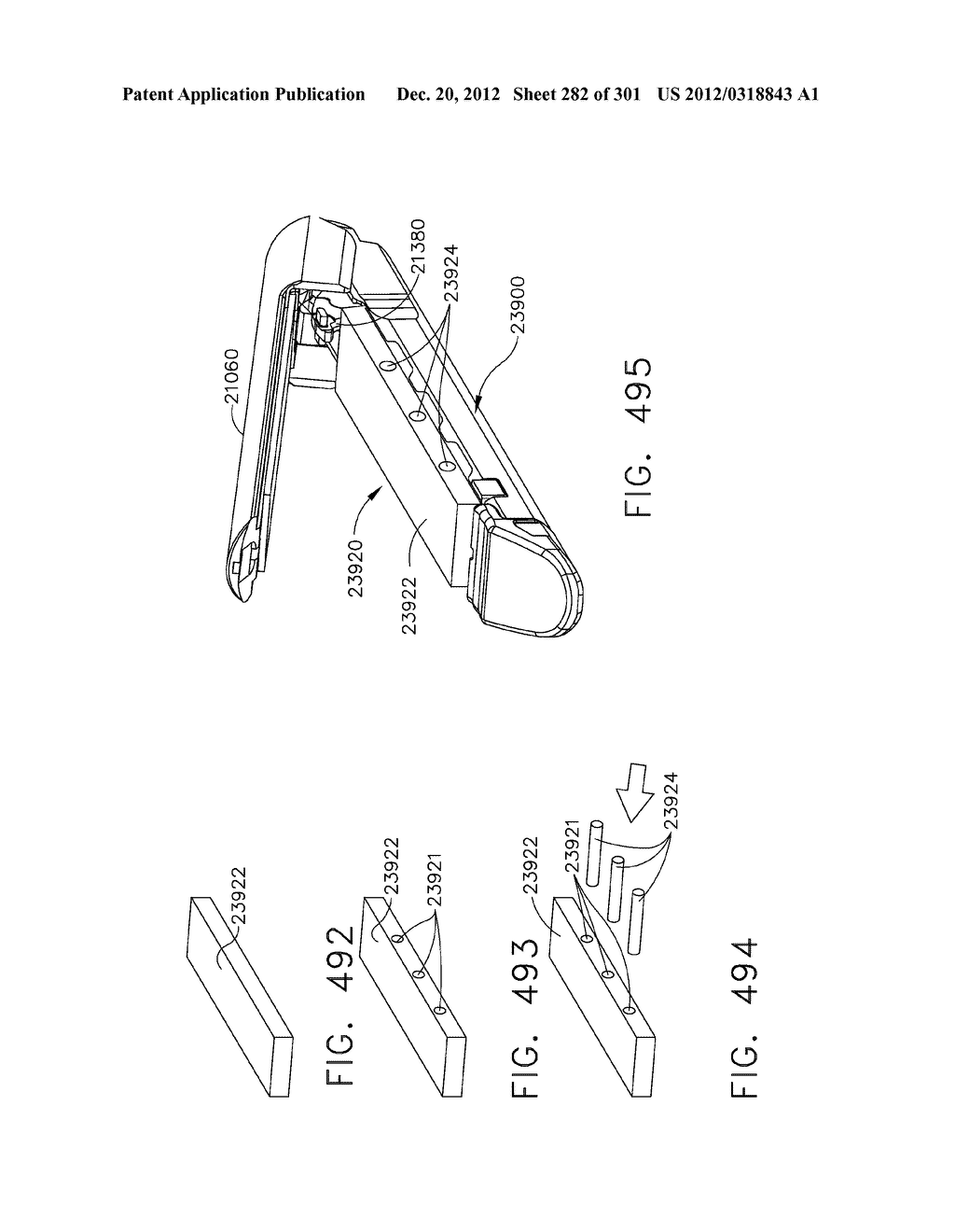 TISSUE STAPLER HAVING A THICKNESS COMPENSATOR INCORPORATING AN OXYGEN     GENERATING AGENT - diagram, schematic, and image 283