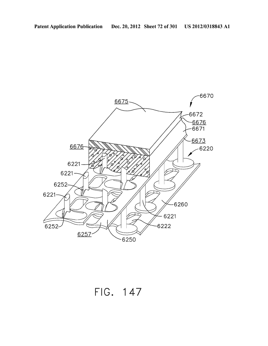 TISSUE STAPLER HAVING A THICKNESS COMPENSATOR INCORPORATING AN OXYGEN     GENERATING AGENT - diagram, schematic, and image 73