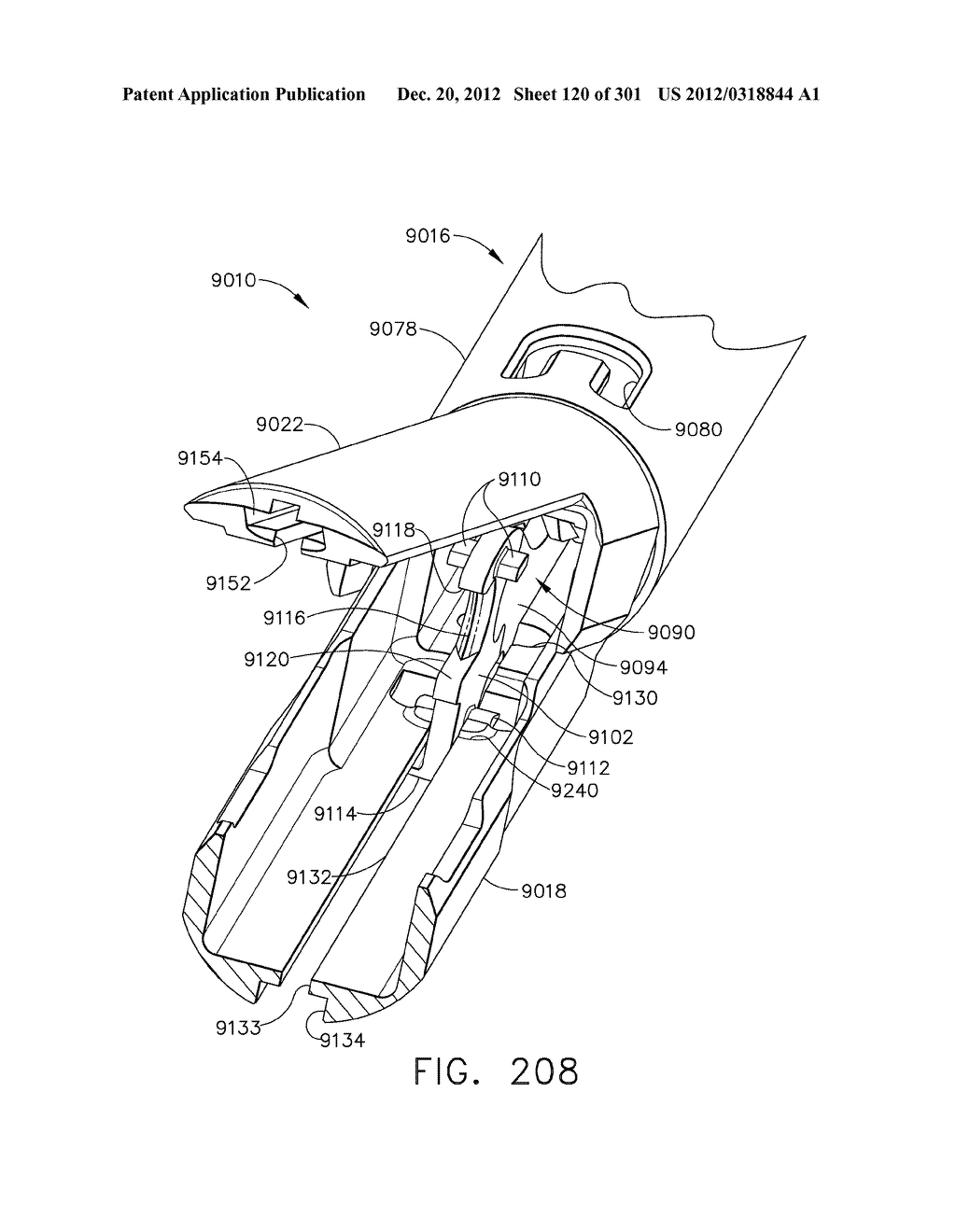 TISSUE STAPLER HAVING A THICKNESS COMPENSATOR INCORPORATING AN     ANTI-INFLAMMATORY AGENT - diagram, schematic, and image 121