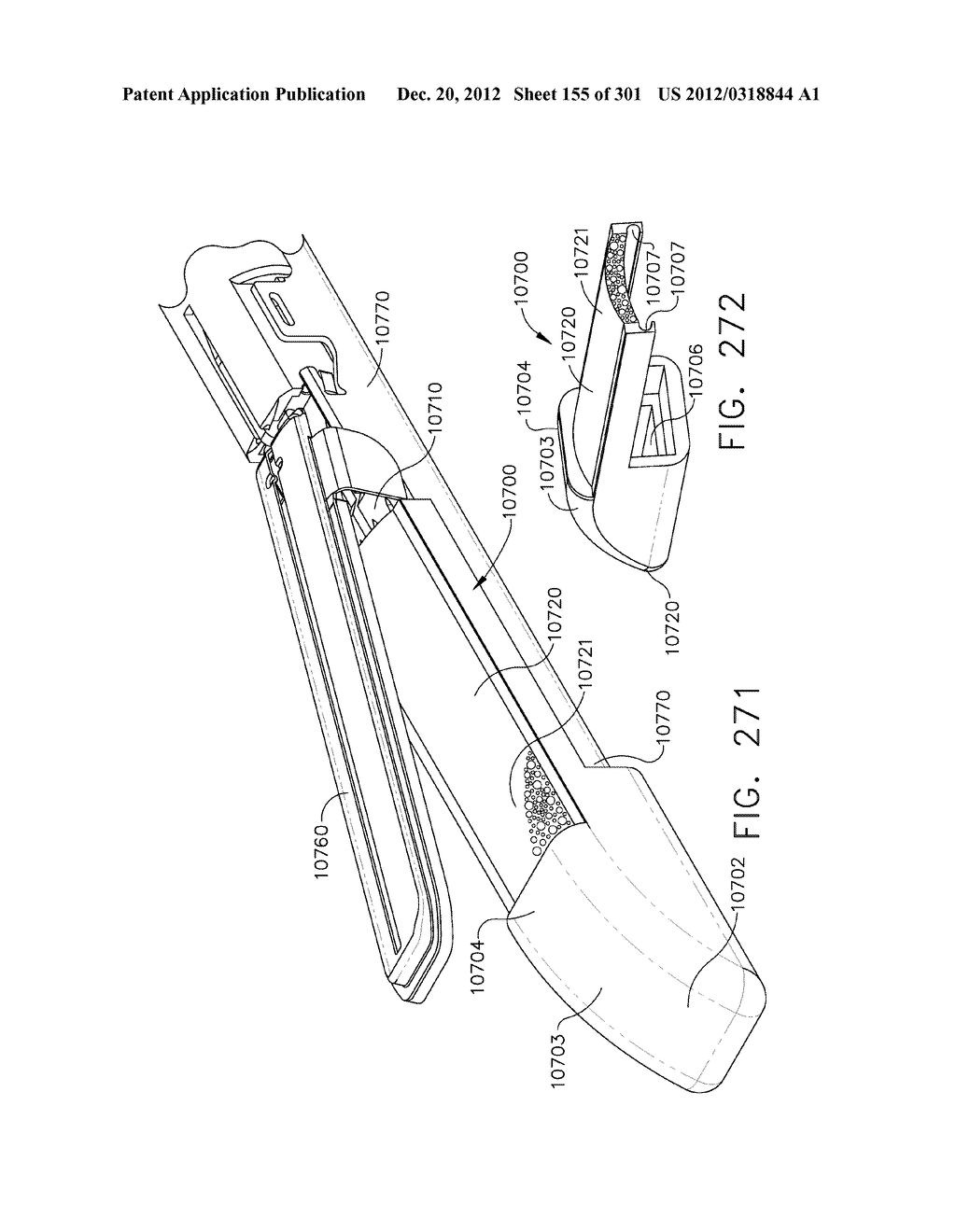 TISSUE STAPLER HAVING A THICKNESS COMPENSATOR INCORPORATING AN     ANTI-INFLAMMATORY AGENT - diagram, schematic, and image 156