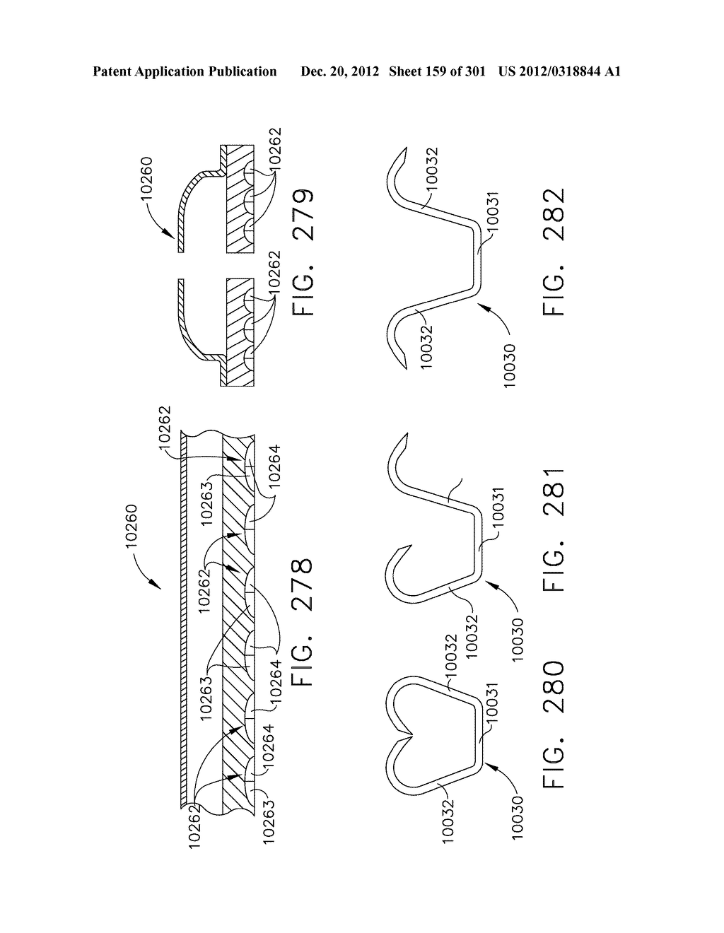 TISSUE STAPLER HAVING A THICKNESS COMPENSATOR INCORPORATING AN     ANTI-INFLAMMATORY AGENT - diagram, schematic, and image 160