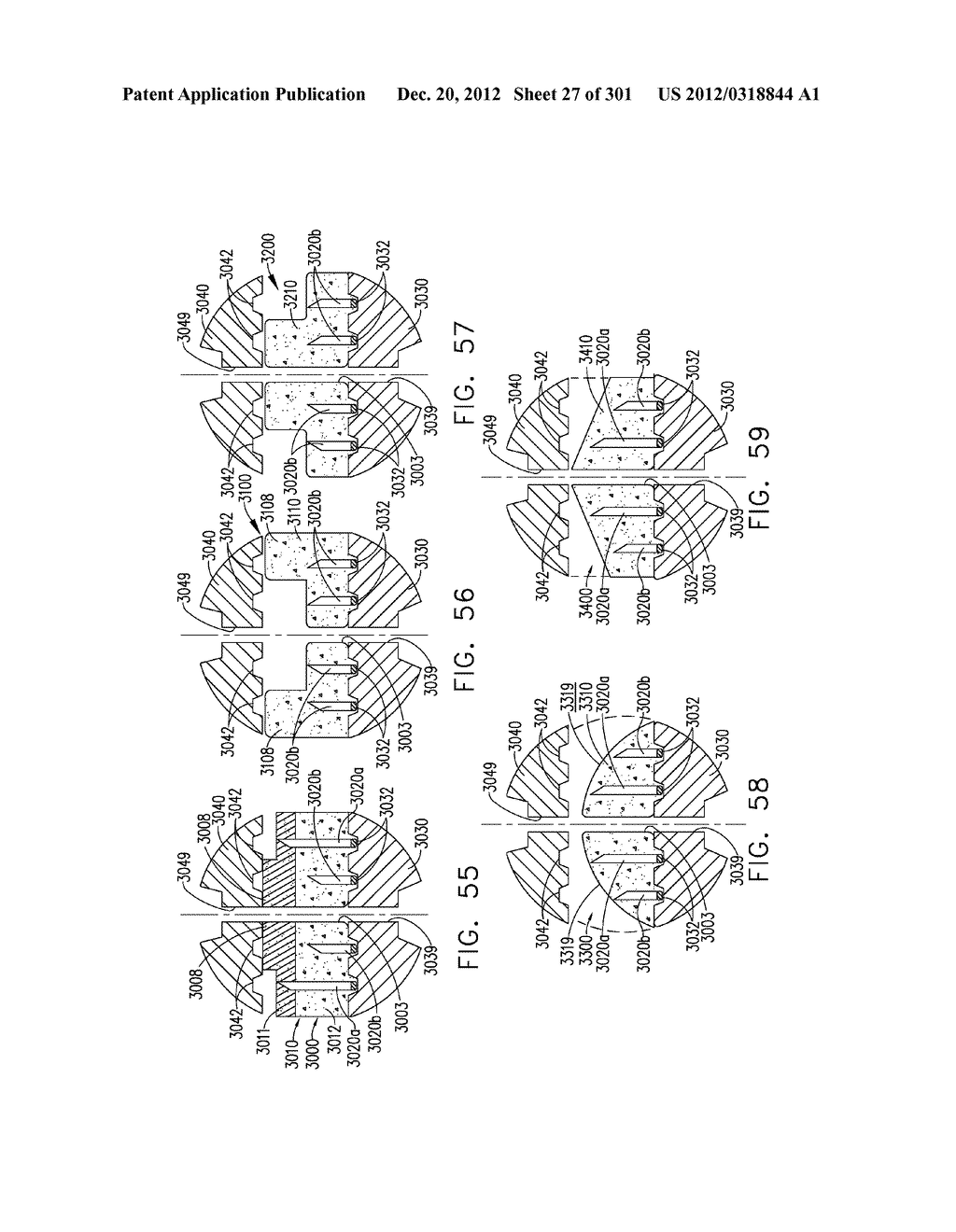 TISSUE STAPLER HAVING A THICKNESS COMPENSATOR INCORPORATING AN     ANTI-INFLAMMATORY AGENT - diagram, schematic, and image 28