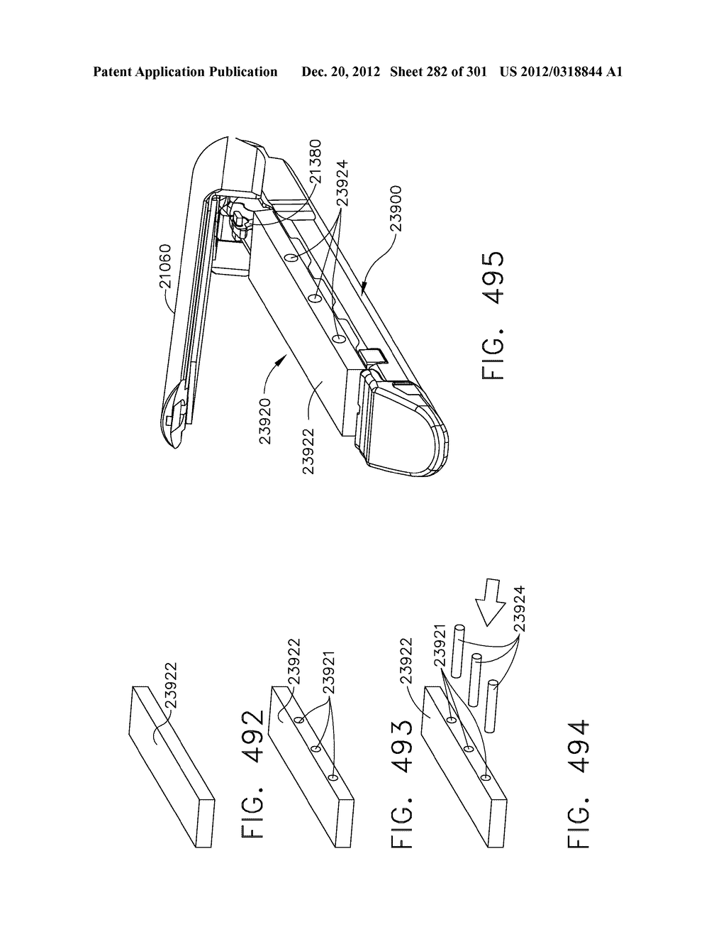 TISSUE STAPLER HAVING A THICKNESS COMPENSATOR INCORPORATING AN     ANTI-INFLAMMATORY AGENT - diagram, schematic, and image 283