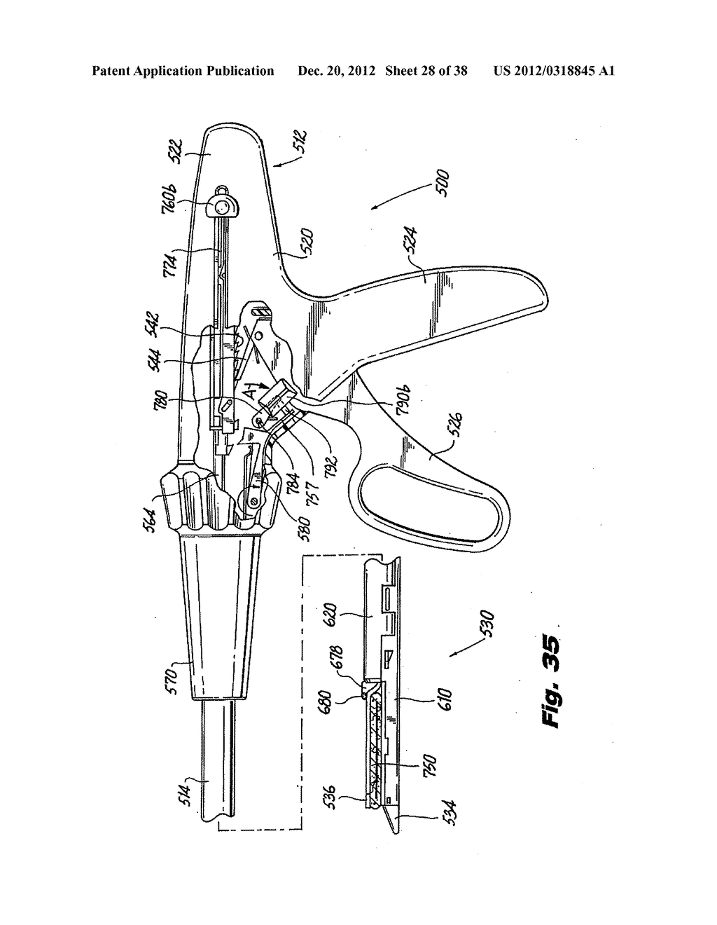 Surgical Stapler - diagram, schematic, and image 29