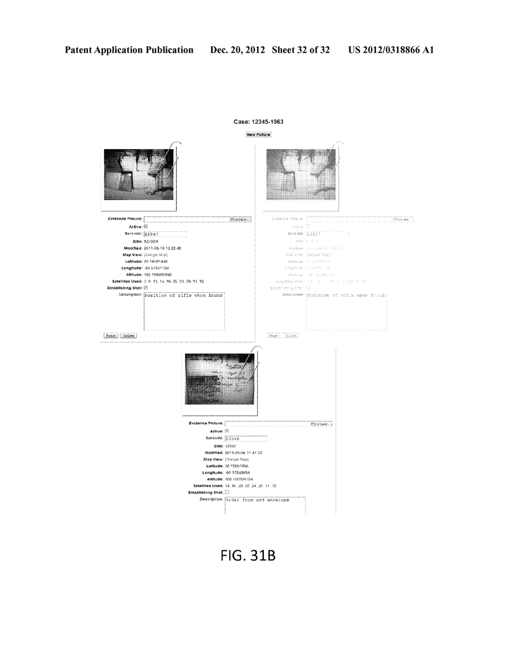 MOBILE DEVICE FOR TRACKING EVIDENCE - diagram, schematic, and image 33