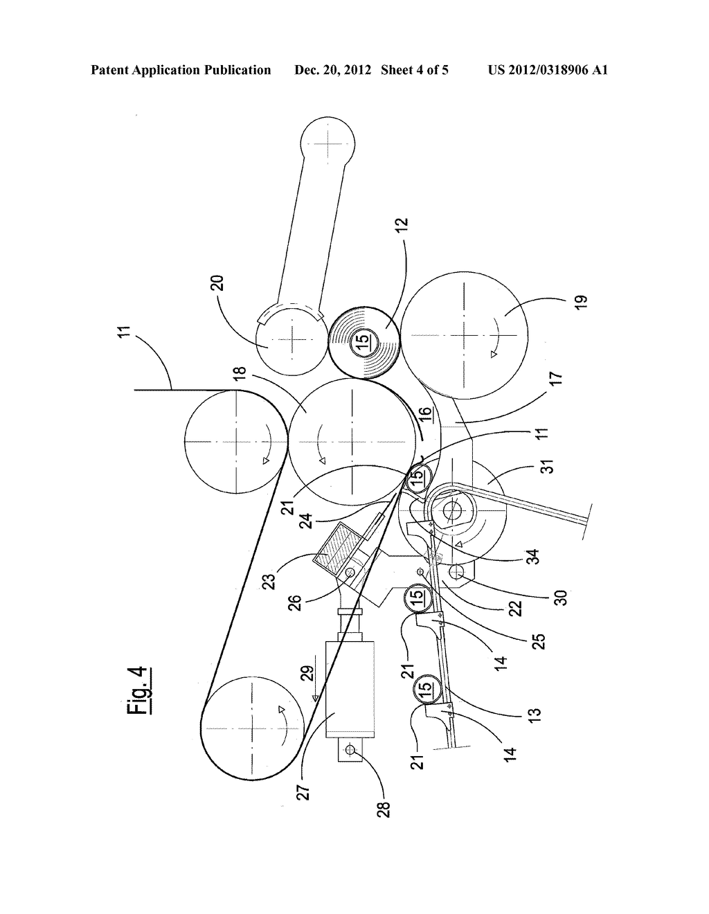 RAPID TEARING DEVICE OF A STRIP IN A REWINDING MACHINE - diagram, schematic, and image 05