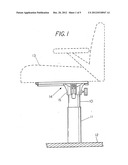 Stability of slidably adjustable boat accessory diagram and image