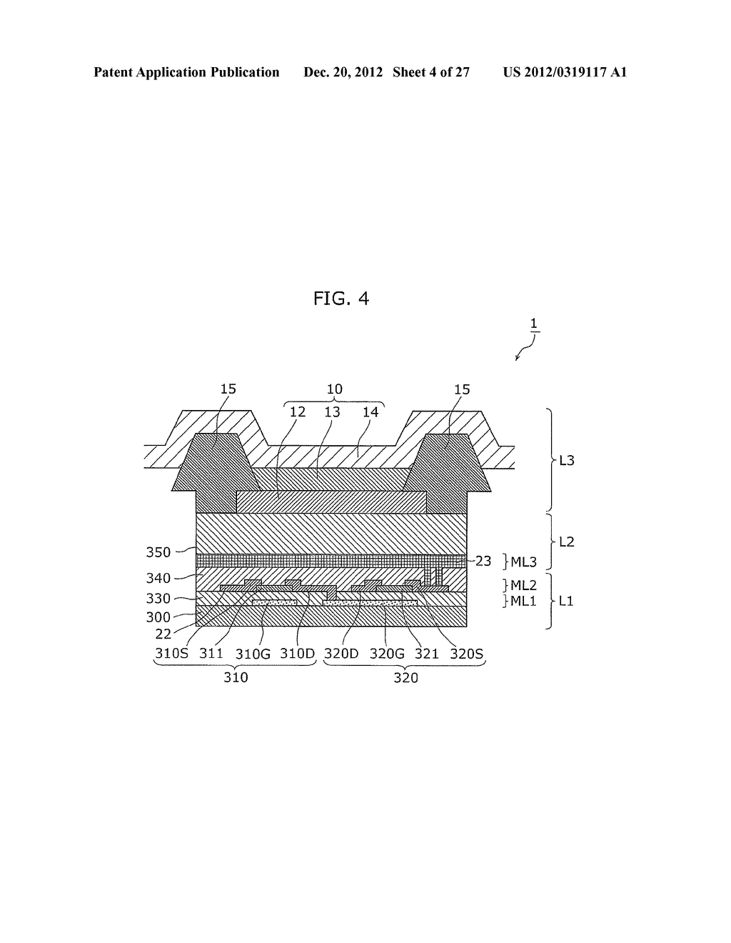 EL DISPLAY PANEL, EL DISPLAY APPARATUS, AND METHOD OF MANUFACTURING EL     DISPLAY PANEL - diagram, schematic, and image 05