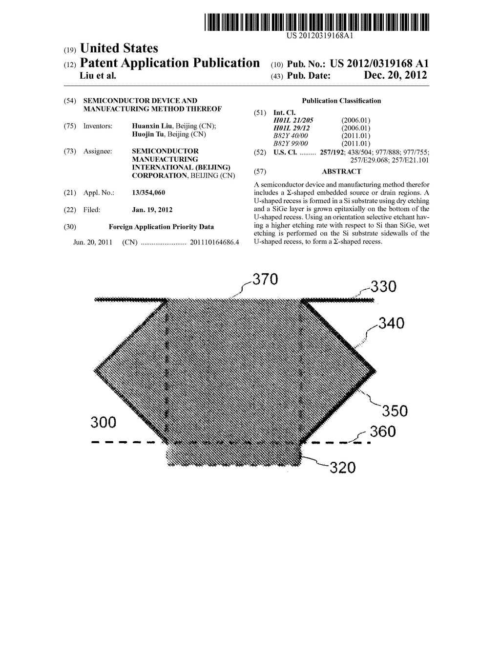 SEMICONDUCTOR DEVICE AND MANUFACTURING METHOD THEREOF - diagram, schematic, and image 01