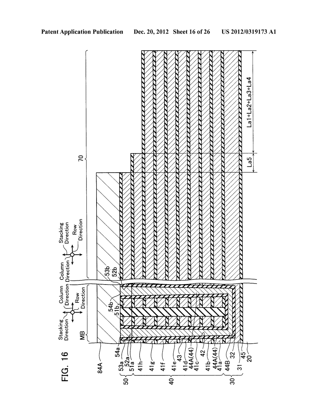 NONVOLATILE SEMICONDUCTOR MEMORY DEVICE, THREE-DIMENSIONAL SEMICONDUCTOR     DEVICE, AND METHOD OF MANUFACTURING THE SAME - diagram, schematic, and image 17