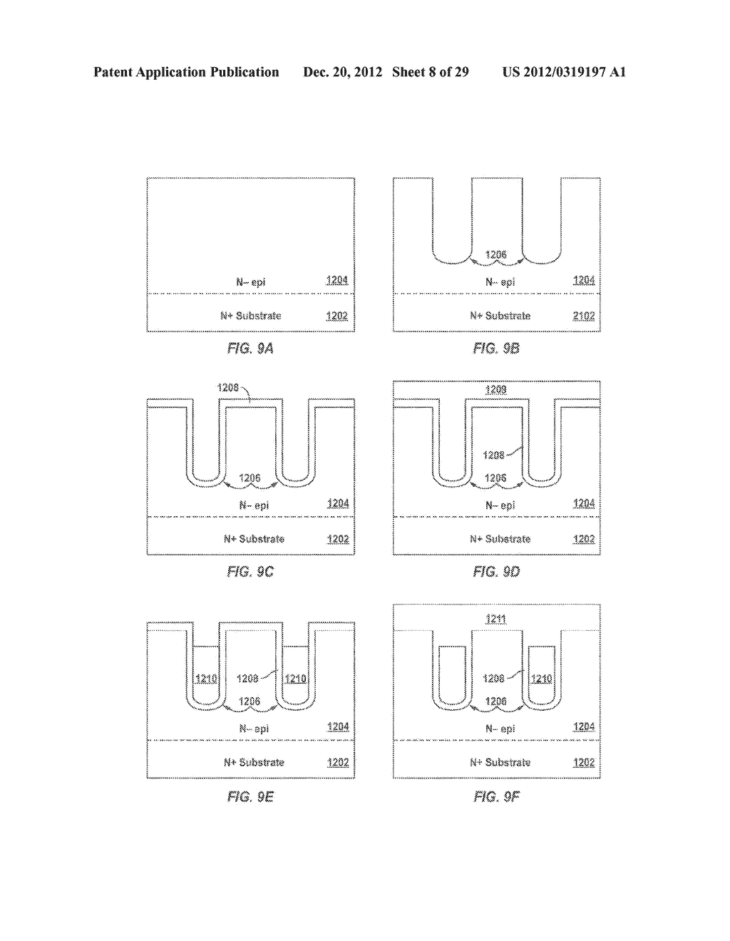 FIELD EFFECT TRANSISTOR AND SCHOTTKY DIODE STRUCTURES - diagram, schematic, and image 09