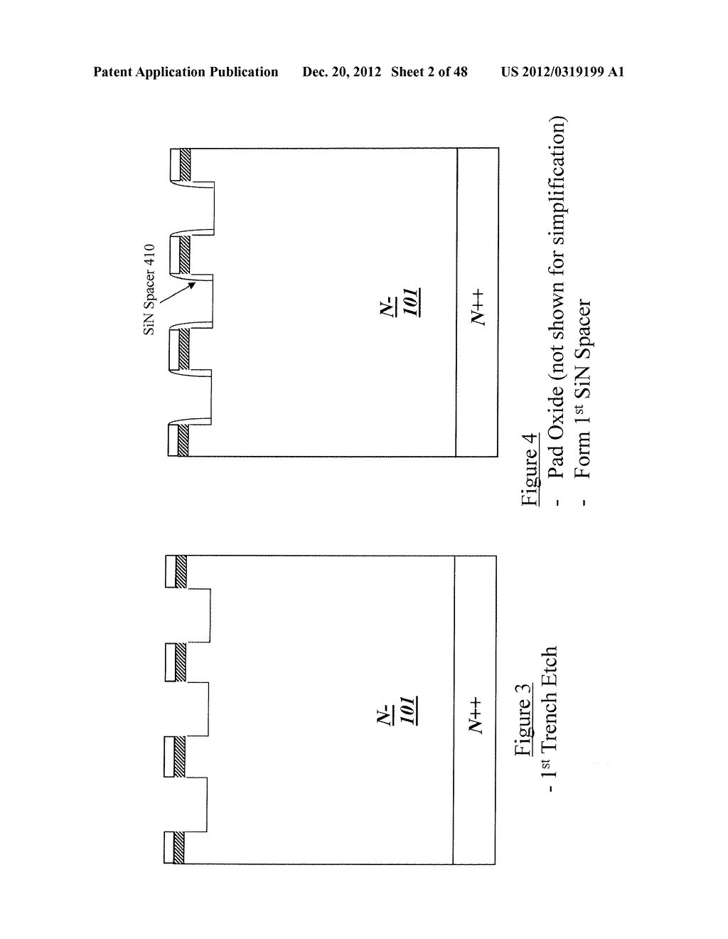 Trench Gated Power Device With Multiple Trench Width and its Fabrication     Process - diagram, schematic, and image 03