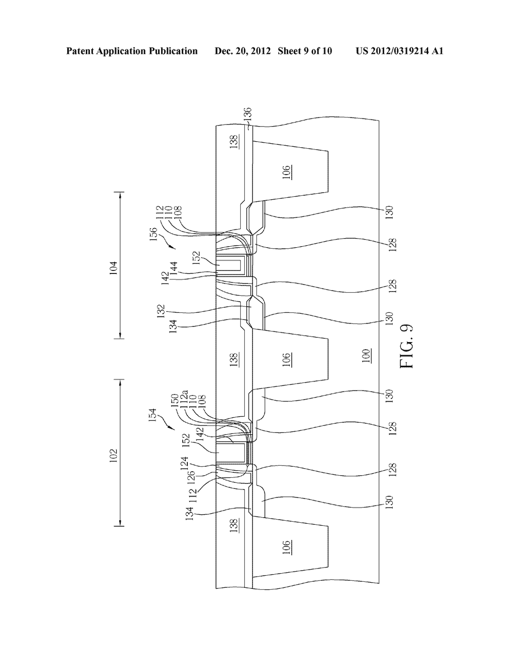 STRUCTURE OF METAL GATE AND FABRICATION METHOD THEREOF - diagram, schematic, and image 10