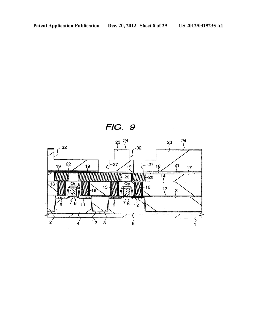 SEMICONDUCTOR DEVICE WITH A FUSE FORMED BY A DAMASCENE TECHNIQUE AND A     METHOD OF MANUFACTURING THE SAME - diagram, schematic, and image 09